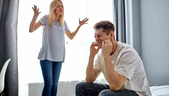 My wife beats me