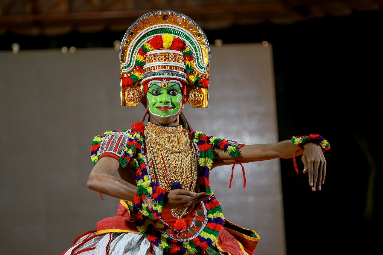 Kathakali eye movement and navarasas tutorial