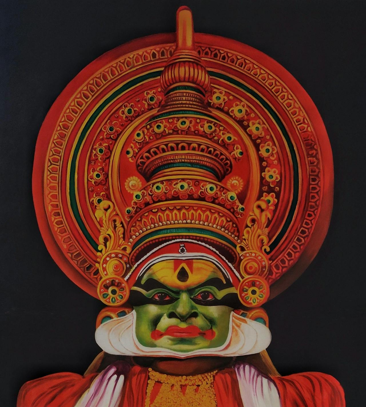Kathakali dance training for NRIs with English instruction