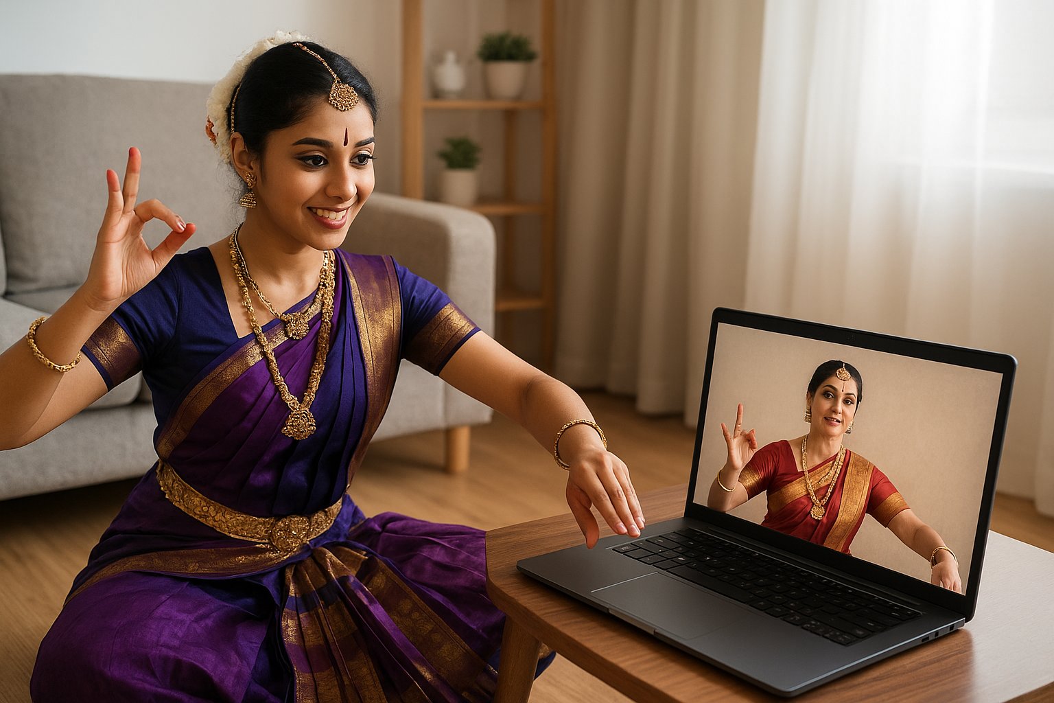 Bharatanatyam USA Dance Classes Online
