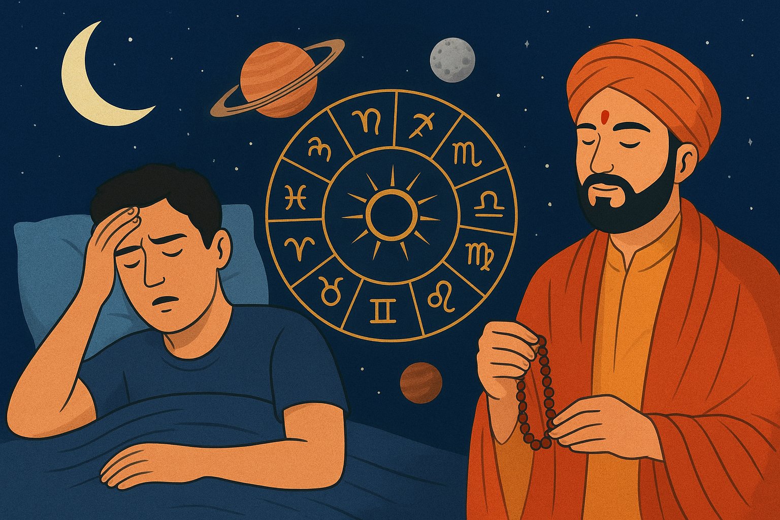 sleep problems insomnia astrology remedies