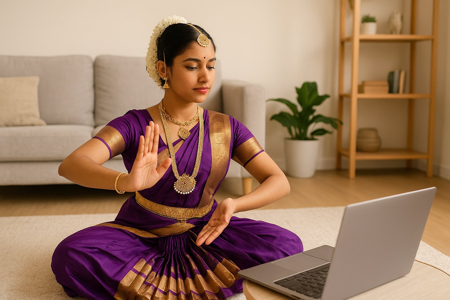 Best Bharatanatyam Online Classes & Dance Training for Beginners