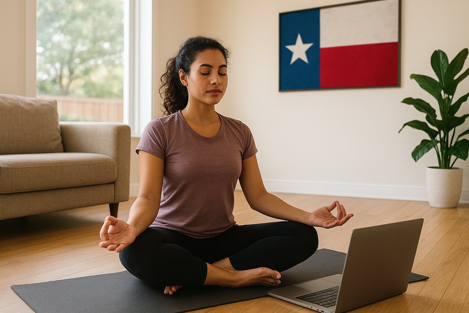 Live Online Yoga & Fitness Classes in Plano Texas