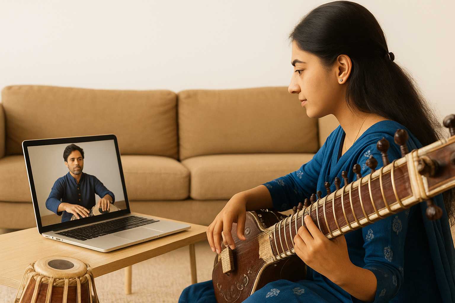 Best Indian Classical Music Classes Online in Airdrie